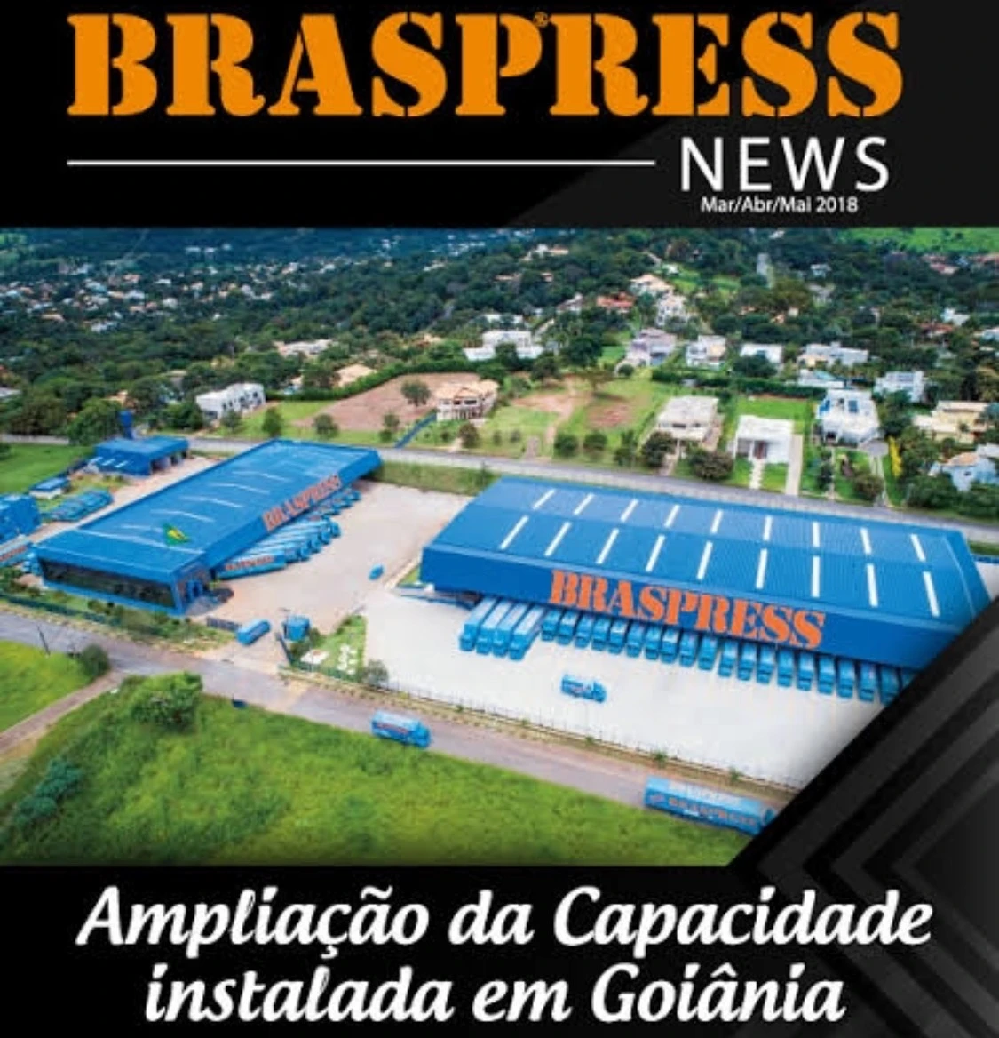 Galpão Braspress concluído em Goiânia